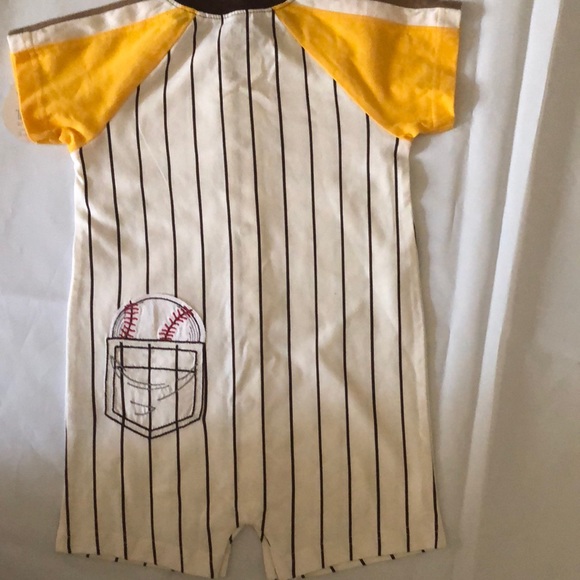 Romper Daddy's AllStar infant boys new size 18 months cotton snaps Carter's - Picture 2 of 2